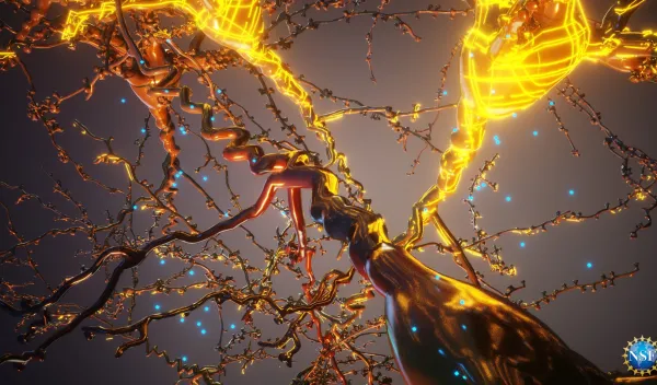 3D rendering neurons