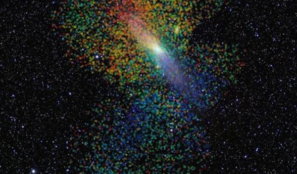 Researchers uncover striking new evidence for a mass immigration of stars into the Andromeda galaxy.