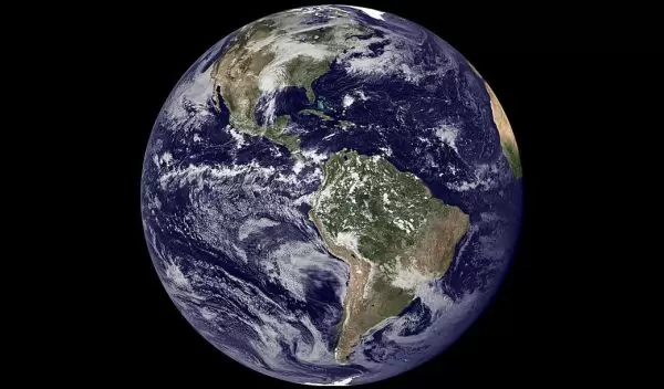 earth from space