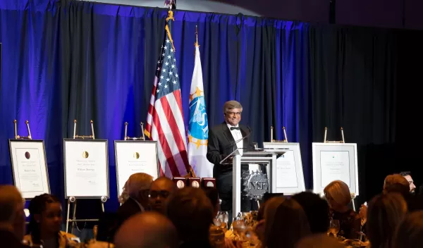 panch at waterman award ceremony