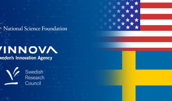 National Science Foundation | Vinnova Sweden's Innovation Agency | Swedish Research Council