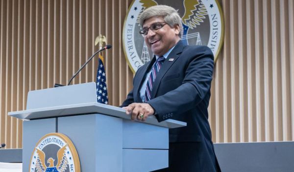 NSF Director Sethuraman Panchanathan delivered opening remarks lauding the long-standing partnership between NSF and FCC
