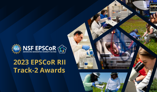 2023 EPSCoR RII Track-2 Awards banner