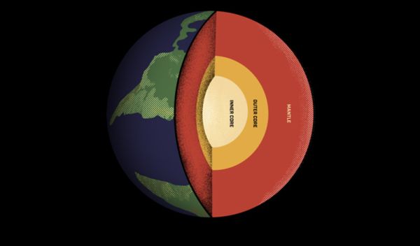Research shows Earth's solid metal sphere is planet within a planet.