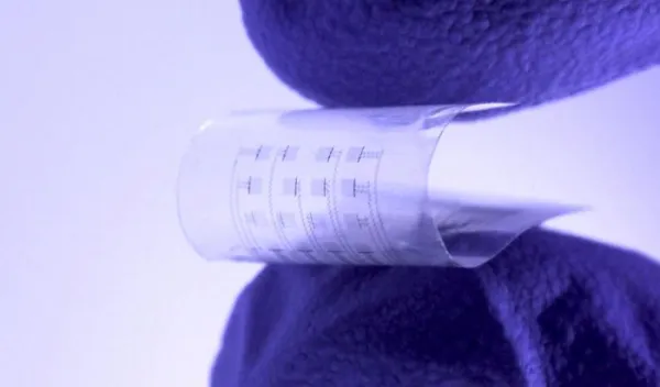 About the size of a postage stamp, the soft, flexible device uses an array of sensors and actuators.