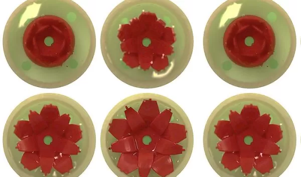 Engineers have developed a new breed of display screens that use flexible fins, varying temperatures and liquid droplets.