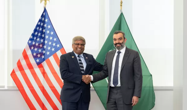 Director's meeting with Saudi Arabia's minister of communications and information technology