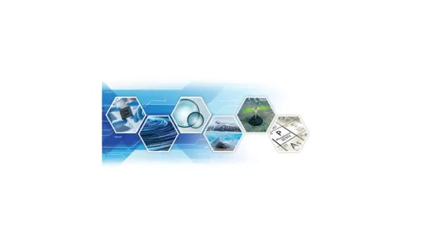 hex tiles with various science topics