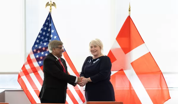 NSF hosts the Danish Minister for Higher Education and Science