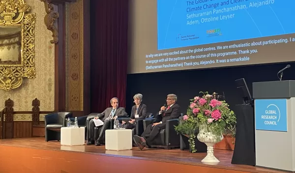 Dr. Panch attended the 12th Global Research Council (GRC) Annual Meeting, which was held in Interlaken, Switzerland, from 27 to 31 May 2024. Dr. Panch was invited to give remarks and participate in discussions on sustainable research
