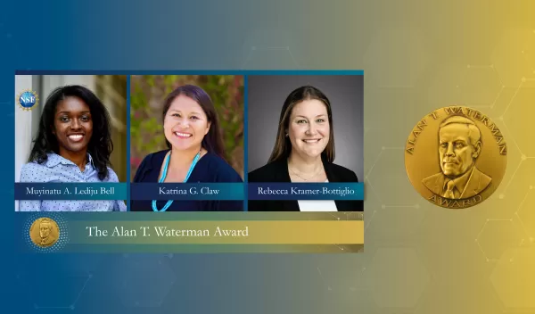 Waterman award announcement banner