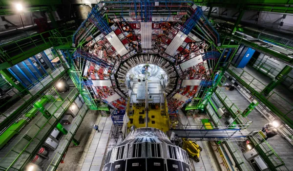 Detectors at the Large Hadron Collider identify and characterize high-energy elementary particles.