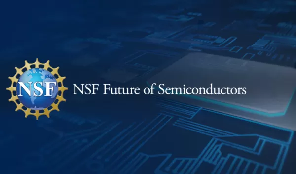 NSF logo with NSF future of semiconductors