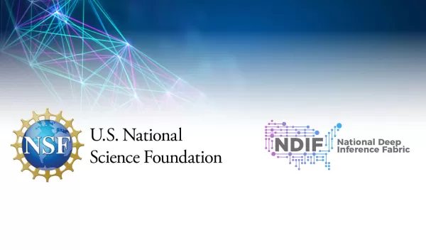 National Deep Inference Facility and NSF banner