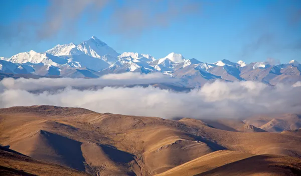 landscape of the glaciers of the Tibetan Plateau include the Guliya Ice Cap.