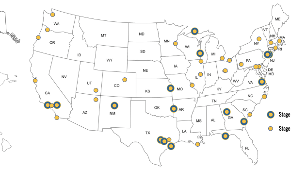 Civic Awardees Map