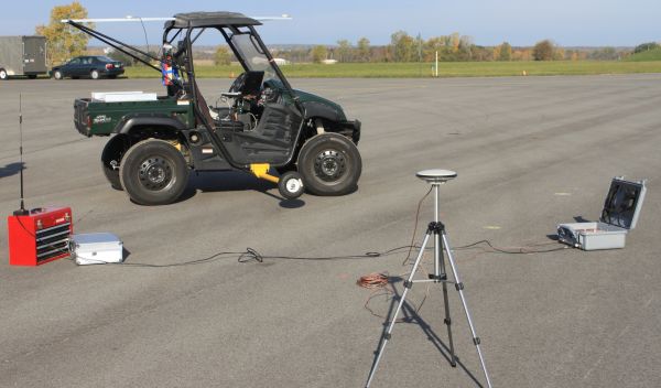 experimental four wheel independently actuated, lightweight electric vehicle
