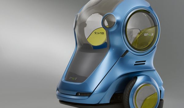 te design of driverless car GM-Segway EN-V