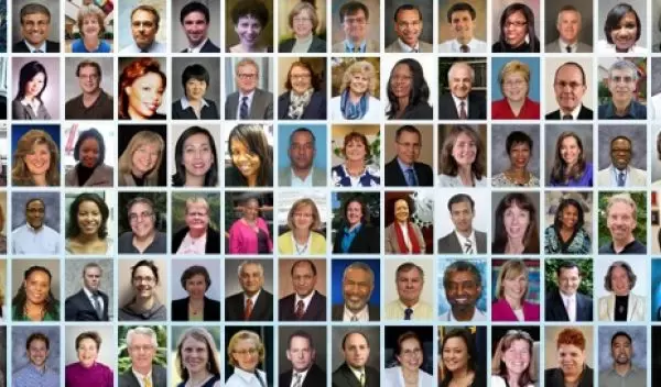 collage of NSF staff