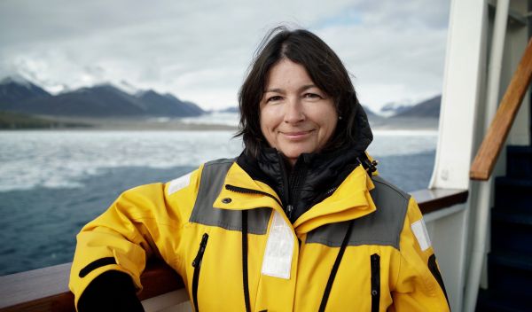 IODP Expedition 382 co-chief scientist Maureen Raymo of Columbia University.
