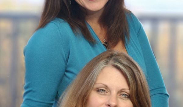 Photo of Julie Lenzer Kirk, top, and Renee Lewis, bottom, Path Forward Center co-founders.
