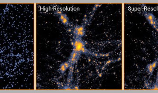simulations of a region of space