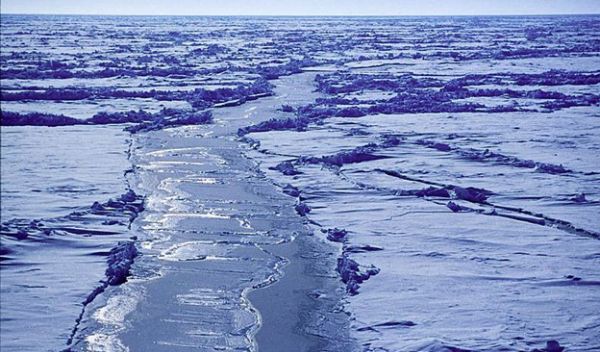 Arctic ice and snow