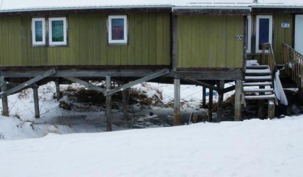 Alaska's Arctic coastal towns are facing permafrost melt and eventually inundation by seawater.
