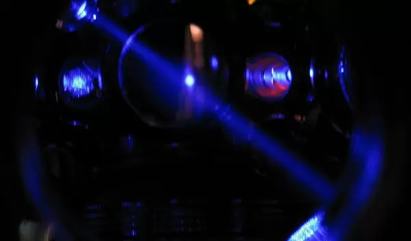 Photo of JILA's strontium atomic clock.