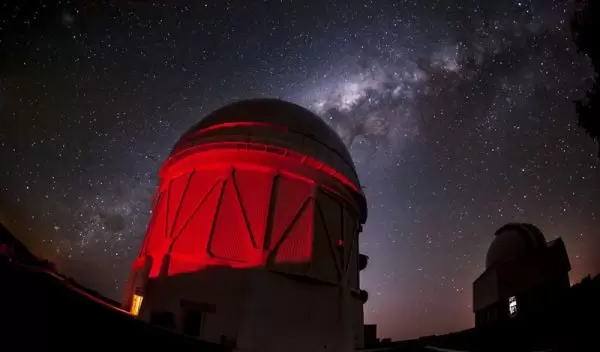The Blanco Telescope dome at the Cerro Tololo Inter-American Observatory