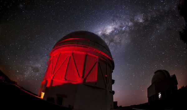 The Blanco Telescope dome at the Cerro Tololo Inter-American Observatory