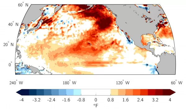 satellite measurements of sea surface temperatures