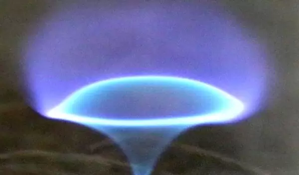 blue whirl flame