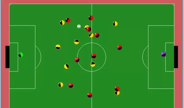 a screenshot of a scrimmage