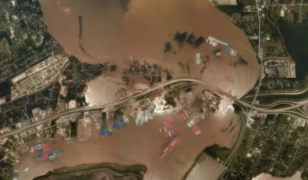 In 2017, Hurricane Harvey drove flooding of inland and coastal areas in and around Houston, Texas.â¯