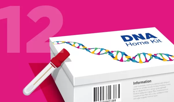 DNA home testing kit