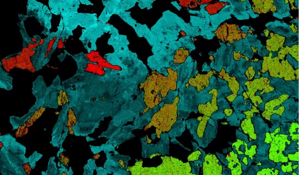 Earth's mantle painting