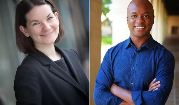 Portraits of Emily Balskus and John O. Dabiri