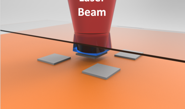 Illustration of Laser micro-transfer printing