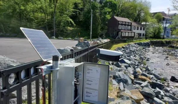 one of the sensors installed in Ellicott City