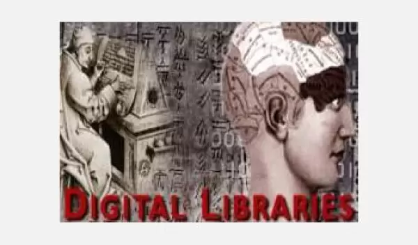 Portion of Digital Libraries I logo.