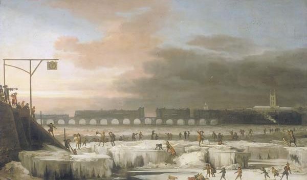 Researchers have found a cause of the Little Ice Age. Here, the frozen River Thames in 1677.
