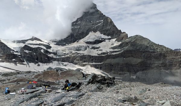 The Matterhorn is constantly in motion, swaying gently back-and-forth.