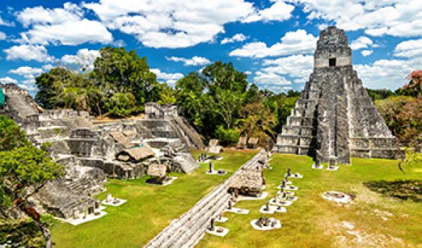the ancient Maya city of Tikal in northern Guatemala