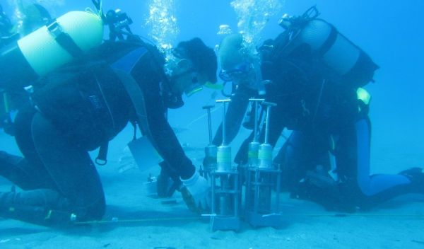 scientists remove one of the incubation devices