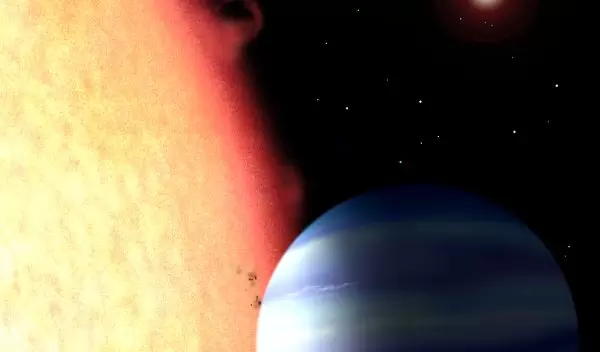 Artist's conception of OGLE-TR-56b.