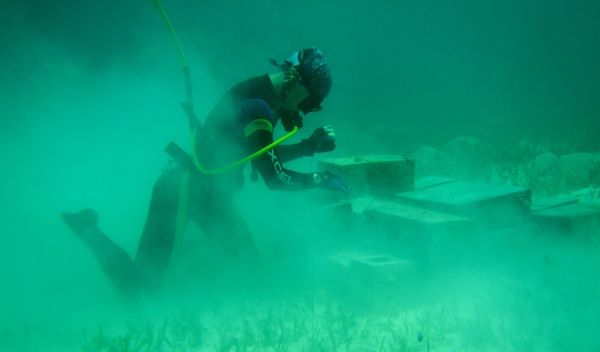 constructing an artificial reef