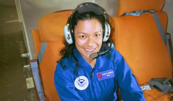Photo of NOAA hurricane research meteorologist Shirley Murillo