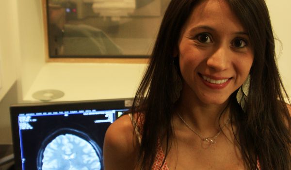 Photo of Adriana GalvÃ¡n, a researcher at UCLA.