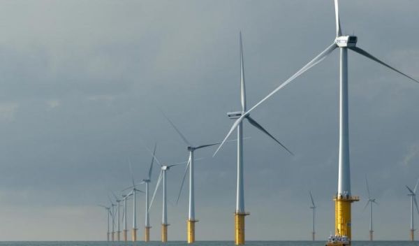 wind farm in the North Sea